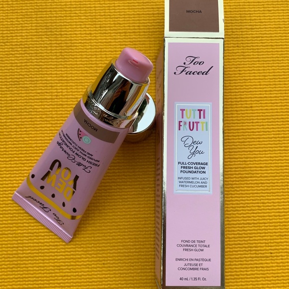 TooFaced Tutti Frutti Dew You Foundation in Mocha - Picture 8 of 8